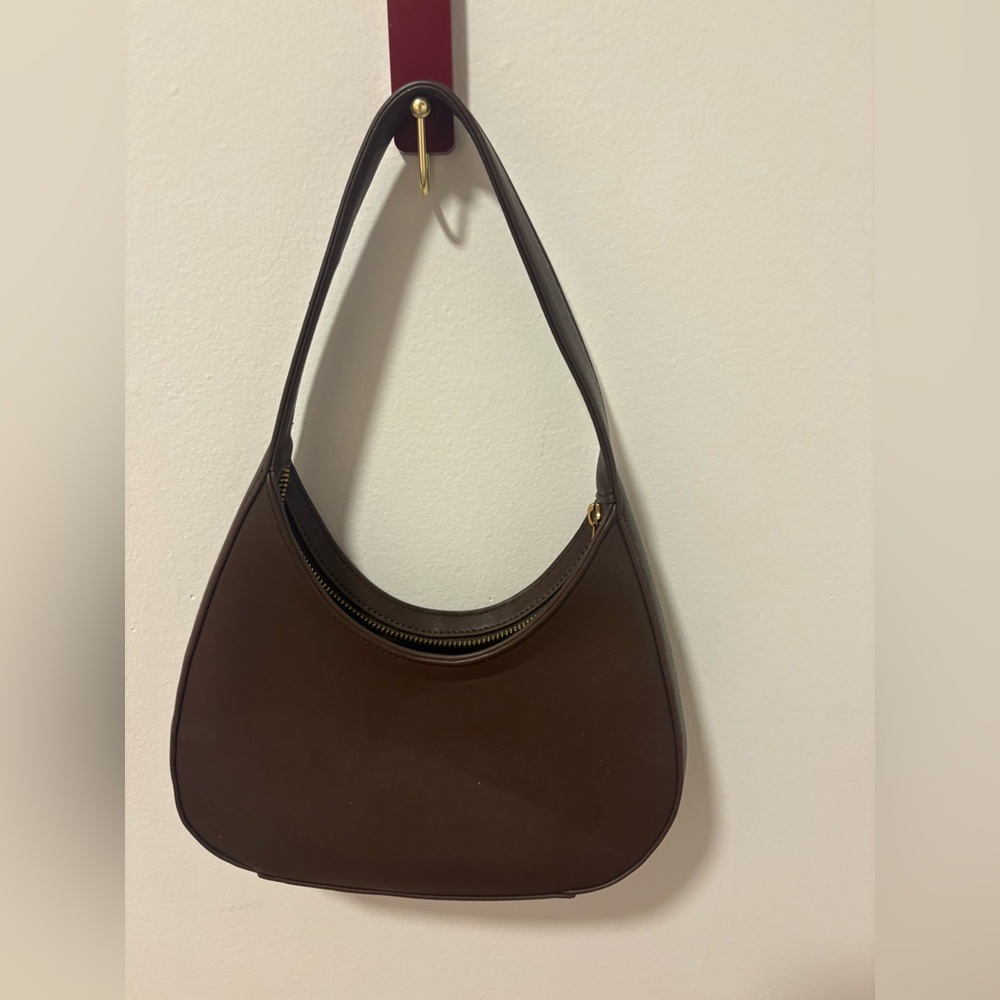 Brandy Melville Brown Shoulder Bag - Sleek Everyday Tote